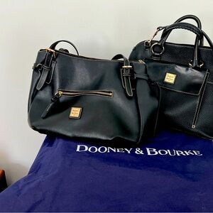 Two Dooney and Bourke designer bags.  Excellent condition with dust bag.